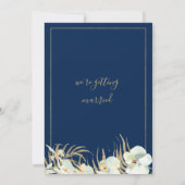 Chinees goudbruine goudbruine orchidee kaart (Achterkant)