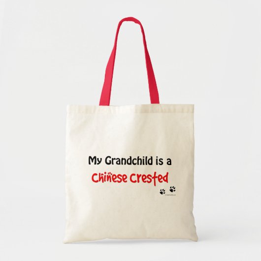 Chinees grootkind tote bag (Voorkant)