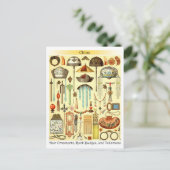 Chinees haarsierwerk, Rank Badges en Talismans Briefkaart (Staand voorkant)