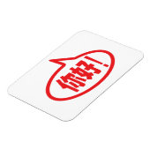 Chinees Hallo! 你 好! Ni Hao. Magneet (Linkerzijde)