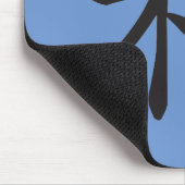 Chinees-Harmony-Symbool-Zwarte letters Muismat (Hoek)