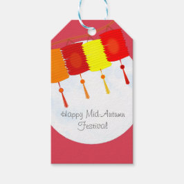 Chinees herfstfestival cadeaulabel