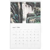 Chinees het Schilderen Kalender 2020 (Enige Pagina (Mar 2026)