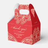 Chinees huwelijk bedankt voor je voordak bedankdoosjes (Achterkant)