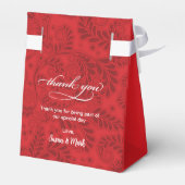 Chinees huwelijk bedankt voor je voordak bedankdoosjes (Achterkant)