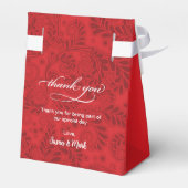 Chinees huwelijk bedankt voor je voordak bedankdoosjes (Achterkant)