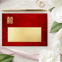 Chinees Huwelijk Goud Rood