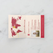 Chinees huwelijkspaspoort Rode bestemming (Binnen)