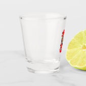 Chinees huwelijkswoord shot glas (Links)
