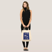  Chinees Indigobatik - tas (Voorkant (model))