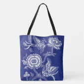 -Chinees Indigobatik Tote Bag (Achterkant)