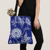 -Chinees Indigobatik Tote Bag (Dichtbij)