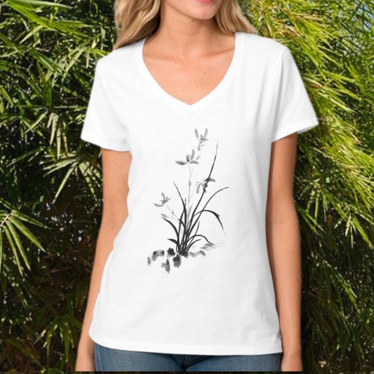 Chinees Iris - bw T-shirt