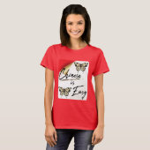 Chinees is een makkelijk T-shirt voor leerlingen (Voorkant volledig)