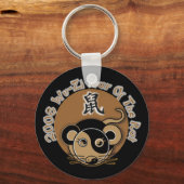 Chinees jaar 2008 van de ratten Sleutelhangers (Voorkant)