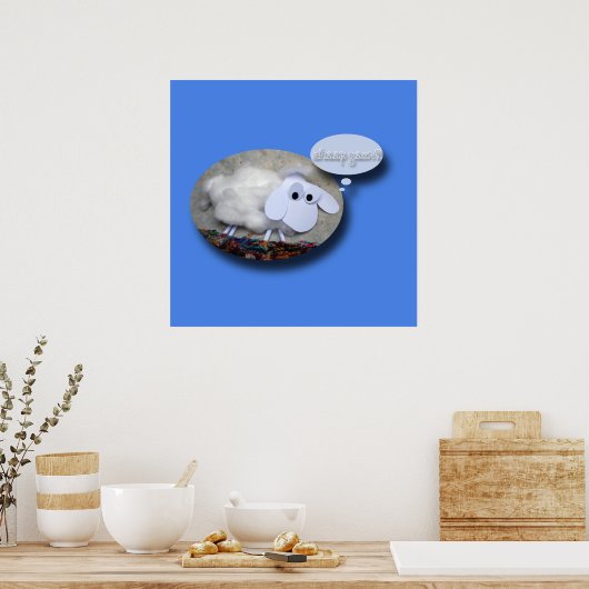 Chinees jaar dierentuin 24 Poster (Keuken)