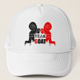 Chinees jaar dierentuin Trucker Hat Pet