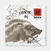 Chinees Jaar van de Aangepaste Gift Magnets van he Magneet (Voorkant)