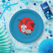 Chinees jaar van de Borden van gehakt papier Papieren Bordje (Feest)