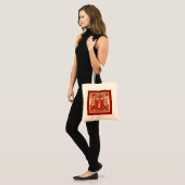 Chinees jaar van de Canvas tassen van de geit (Voorkant (model))