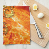 Chinees jaar van de draak Aziatische handdoek met  (Quarter Fold)