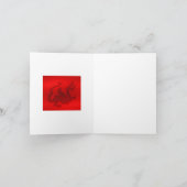 Chinees jaar van de draak Dankjewel kaart met draa (Binnen)