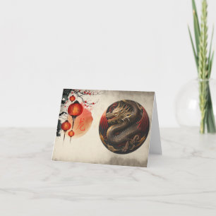 Chinees Jaar van de Draak Kaart