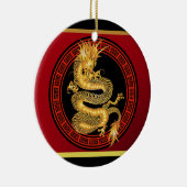 Chinees Jaar van de Draak Keramisch Ornament (Rechts)