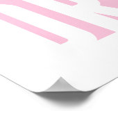 Chinees jaar van de draak - Meisjeskamer of douche Poster (Hoek)