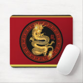  Chinees Jaar van de Draak Muismat (Met muis)