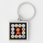 Chinees Jaar van de Draak Sleutelhanger (Voorkant)