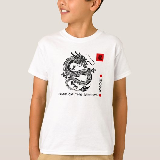 Chinees Jaar van de Draak T-shirt (Voorkant)