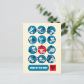 Chinees jaar van de geit/Briefkaarten van de roomv Feestdagenkaart (Staand voorkant)