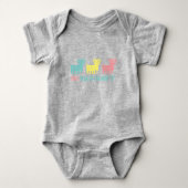 Chinees Jaar van de Geitengift Baby Creeper Romper (Voorkant)