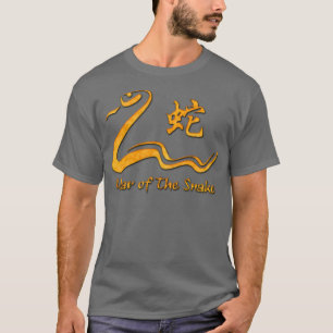 Chinees Jaar van de Hout 1965 Snake T-shirt