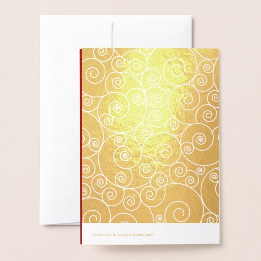 Chinees Jaar van de Kaarten van de Rat Luxury Real (Met envelop)