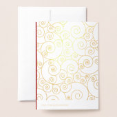 Chinees Jaar van de Kaarten van de Rat Luxury Real (Met envelop)