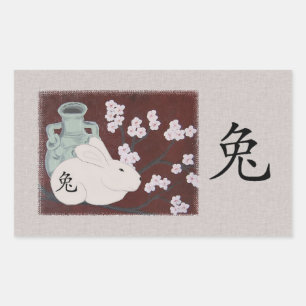 Chinees Jaar van de Konijn Stickers