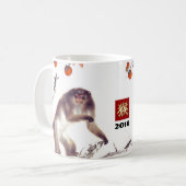 Chinees Jaar van de Mokken van de Monkey Gift (Voorkant links)
