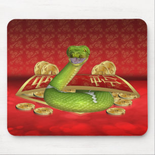 Chinees jaar van de Muismat van de slang, muismat