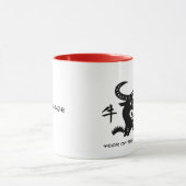 Chinees Jaar van de Ox | Aangepast jaar- en naamca Mok (Midden)