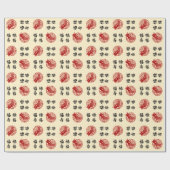 Chinees Jaar van de Ox Gift Cadeaupapier (Vlak)