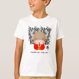 Chinees Jaar van de Ox | Kute Little Ox T-shirt