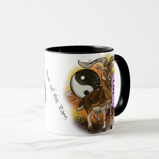 Chinees Jaar van de Ram Mok (Voorkant rechts)