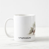 Chinees Jaar van de Rat | Aangepast jaar en naam Koffiemok (Links)