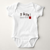 Chinees Jaar van de Rat | Aangepast jaar Romper (Voorkant)