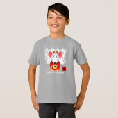 Chinees Jaar van de Rat | Kute Little Mouse T-shirt (Voorkant volledig)
