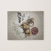 Chinees jaar van de roamkunst legpuzzel (Horizontaal)