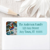 Chinees Jaar van de Rooster 2017 met Monogram Etiket (Insitu)