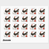 Chinees jaar van de Rooster Gift Stickers 2017 (Vel)